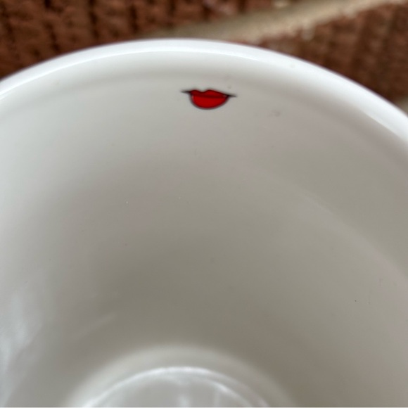 Vintage 1985 Seymour Mann ART DECO Coffee Mugs Line Drawing Ladies Set Of 4 - Picture 8 of 10